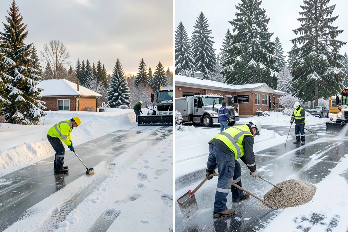 Snow Shoveling Services in Sedro-Woolley, Skagit County, WA - We identify the surfaces best suited to hand work