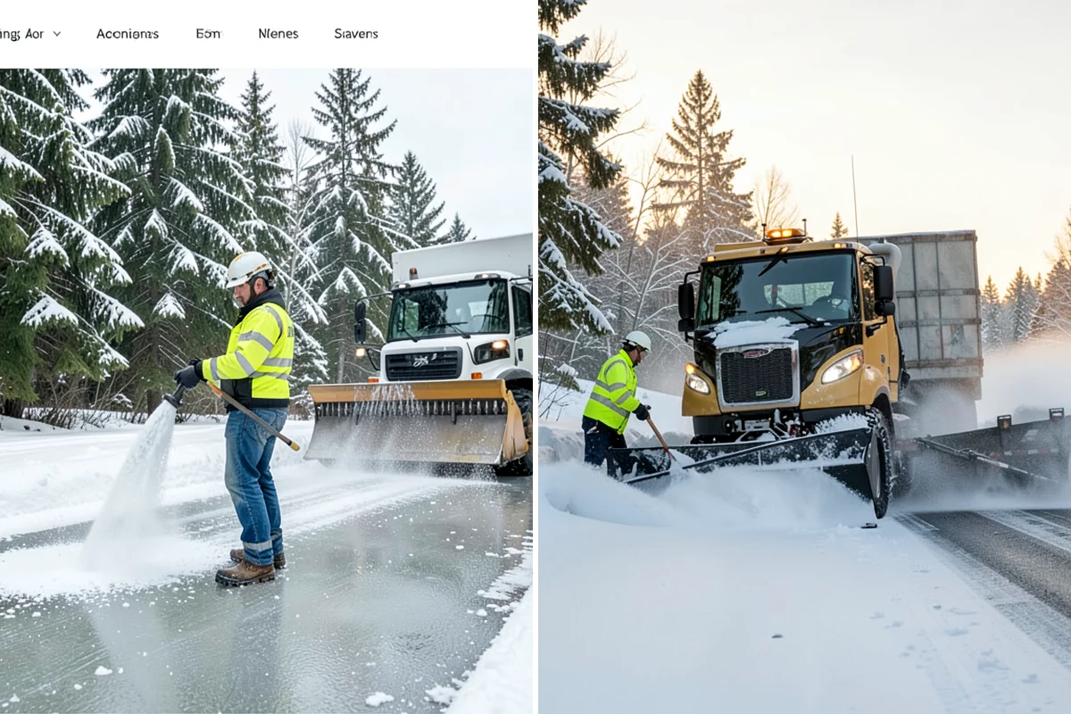 Snow Shoveling Services in Shoreline, King County, WA - We identify the surfaces best suited to hand work