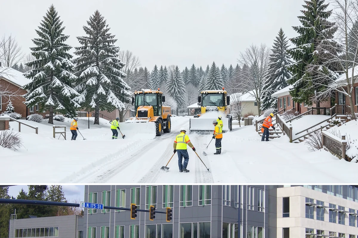 Snow Shoveling Services in Shoreline, King County, WA - Book hand-shoveling in early winter so detailed clearing is ready for the season's first snow.