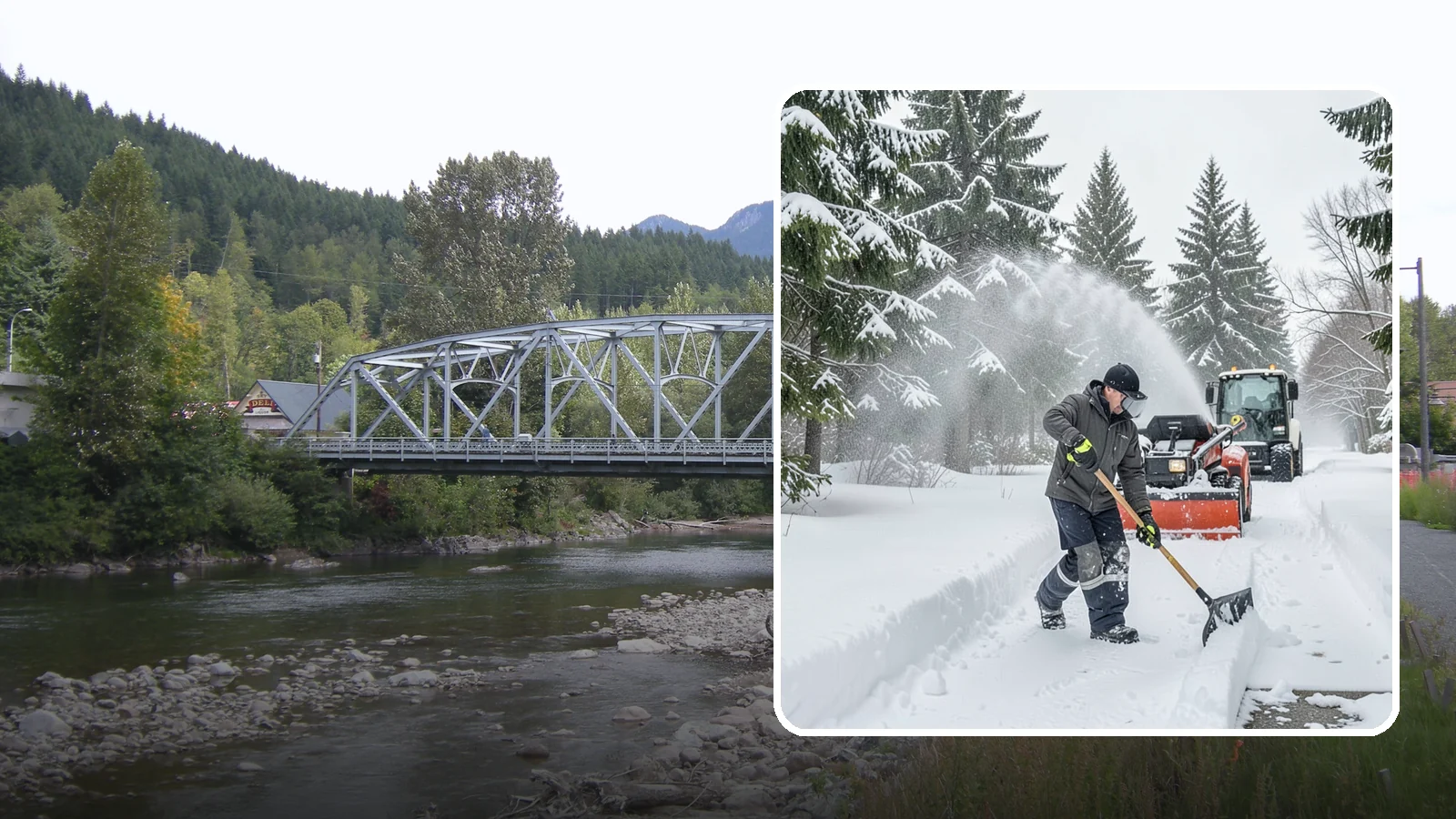 Snow Shoveling Services in Skykomish, King County, WA - We hand-shovel walks, steps, and entries where careful clearing matters more than machine speed.