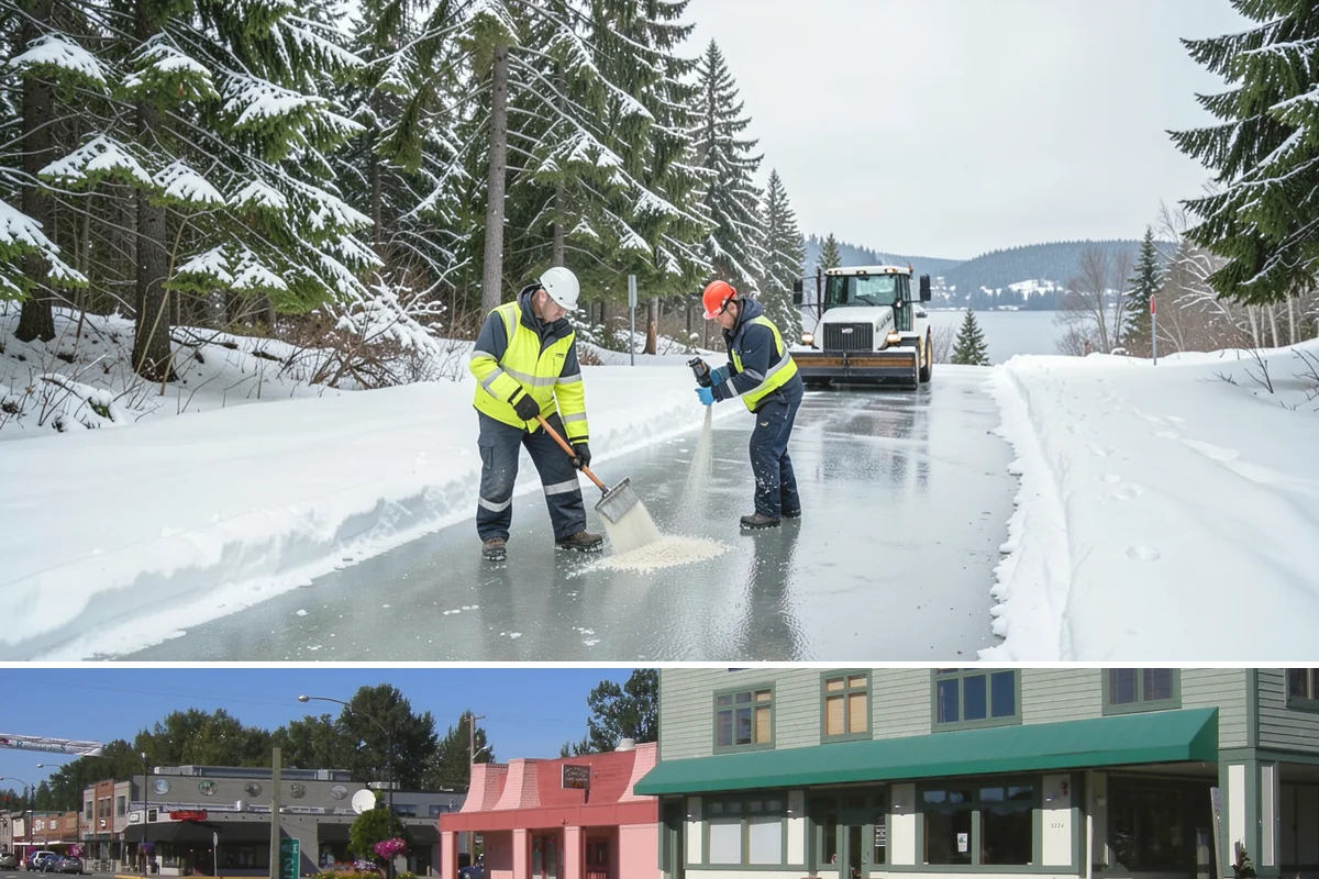 Snow Shoveling Services in Snoqualmie, King County, WA - Book hand-shoveling in early winter so detailed clearing is ready for the season's first snow.