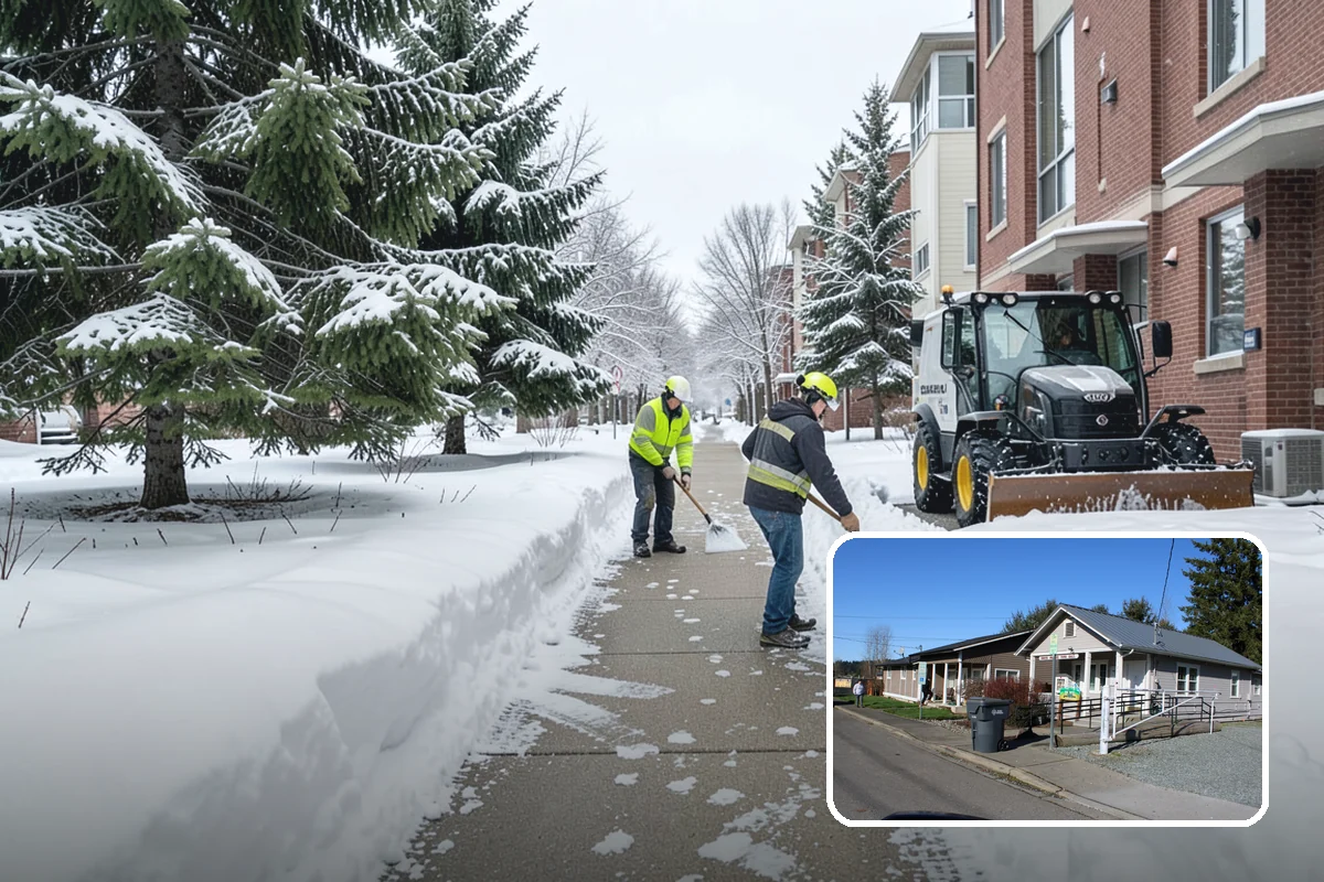 Snow Shoveling Services in South Prairie, Pierce County, WA - Protects finished and decorative surfaces from damage