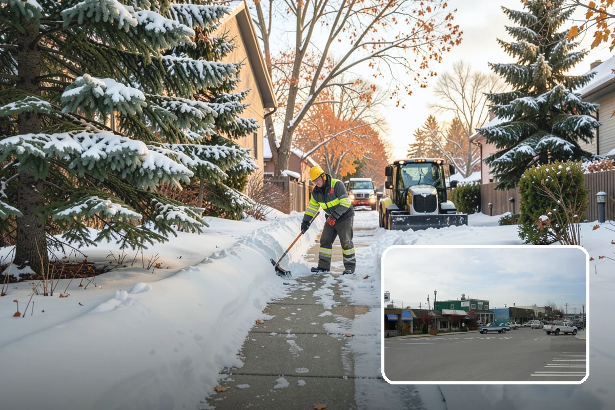 Snow Shoveling Services in Stanwood, Snohomish County, WA - Protects finished and decorative surfaces from damage