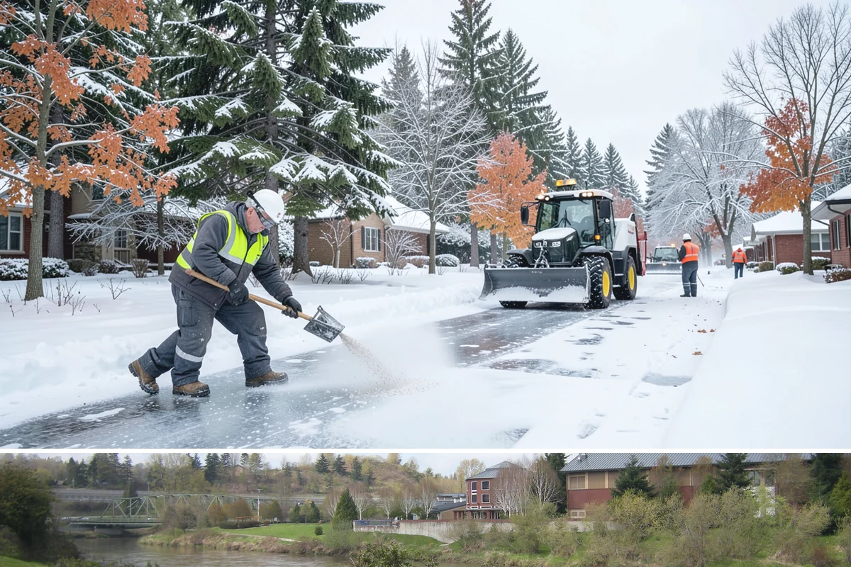 Snow Shoveling Services in Tukwila, King County, WA - Book hand-shoveling in early winter so detailed clearing is ready for the season's first snow.