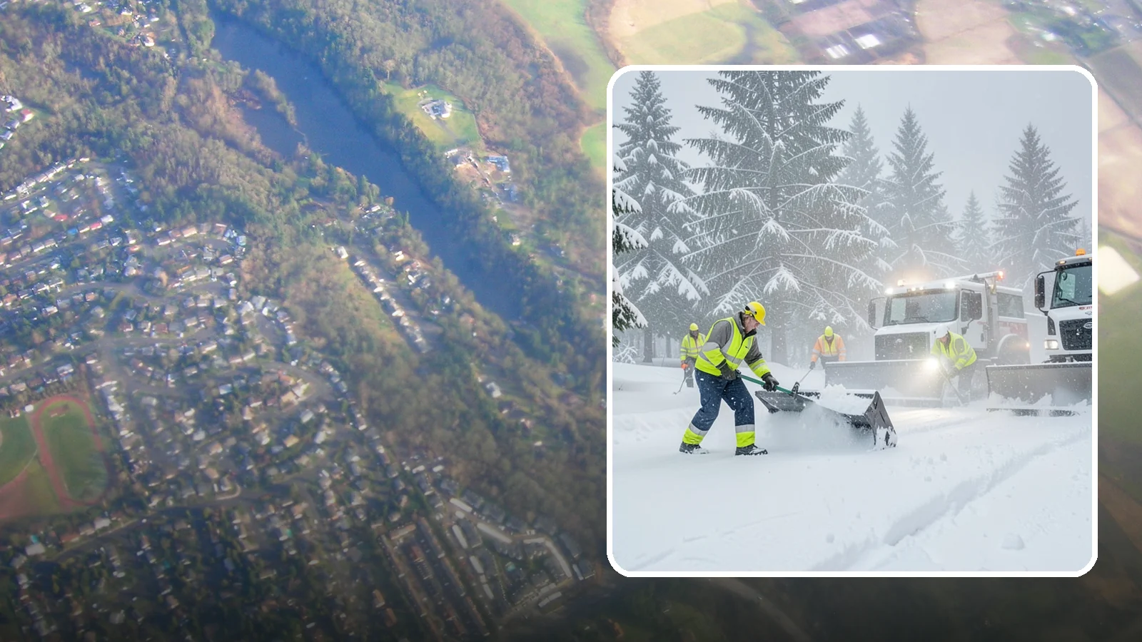Snow Squall Response in Algona, King County, WA - We respond to sudden, intense snow squalls that drop visibility and dump quick accumulation across your property.