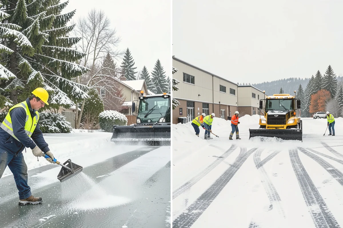 Snow Squall Response in Algona, King County, WA - Watch convergence-zone and squall-line radar during unstable air masses