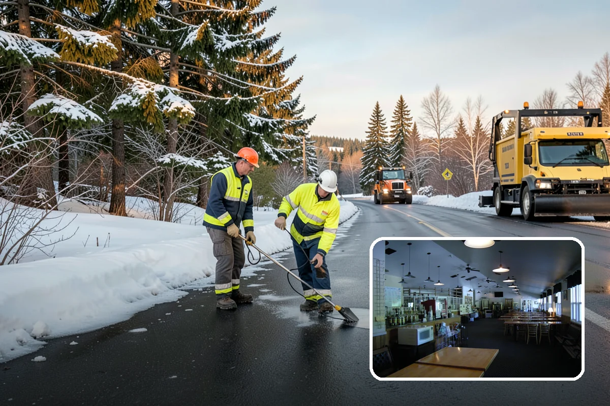 Snow Squall Response in Black Diamond, King County, WA - Standby readiness during convergence-zone squall alerts specific to our region