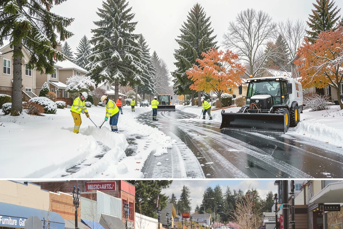 Snow Squall Response in Bothell, King County, WA - Snow squall response is most active from December through February when unstable post-frontal air drives Puget Sound...