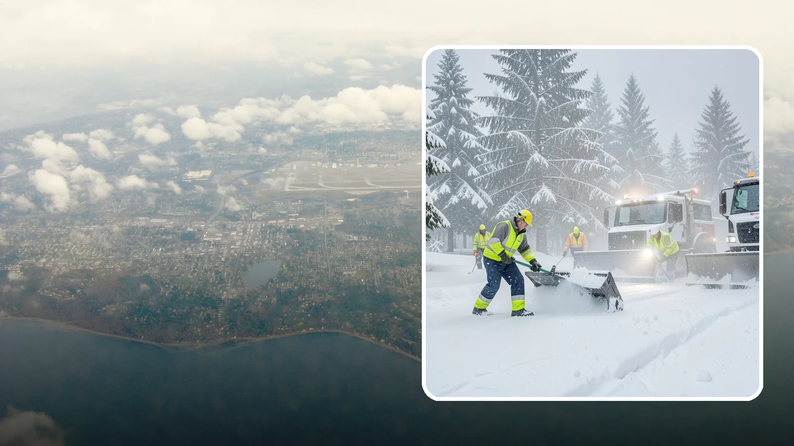 Snow Squall Response in Burien, King County, WA - We respond to sudden, intense snow squalls that drop visibility and dump quick accumulation across your property.