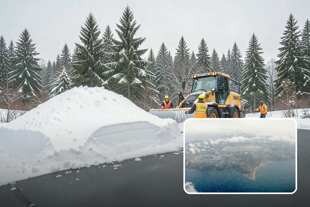 Snow Squall Response in Burien, King County, WA - Standby readiness during convergence-zone squall alerts specific to our region