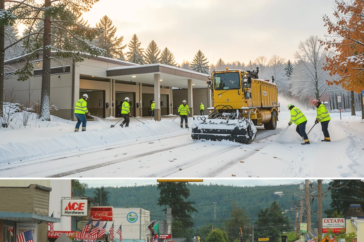 Snow Squall Response in Carnation, King County, WA - Snow squall response is most active from December through February when unstable post-frontal air drives Puget Sound...