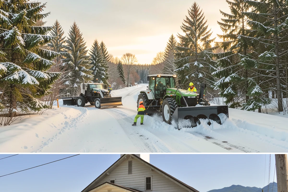 Snow Squall Response in Concrete, Skagit County, WA - Snow squall response is most active from December through February when unstable post-frontal air drives Puget Sound...