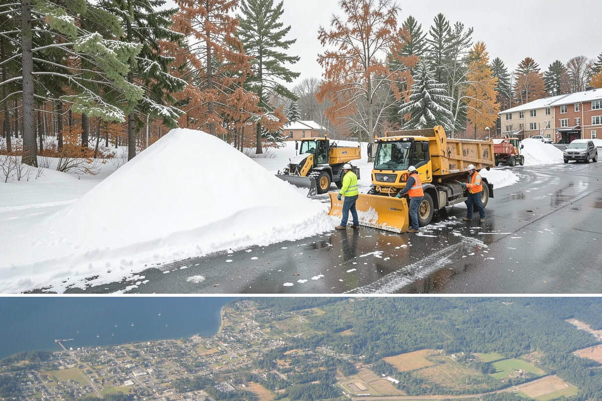 Snow Squall Response in Coupeville, Island County, WA - Snow squall response is most active from December through February when unstable post-frontal air drives Puget Sound...