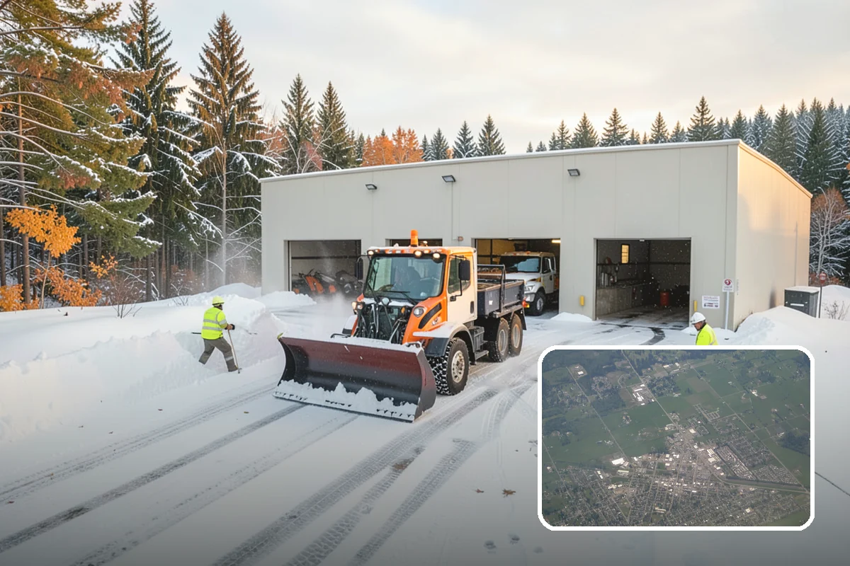 Snow Squall Response in Enumclaw, King County, WA - Standby readiness during convergence-zone squall alerts specific to our region