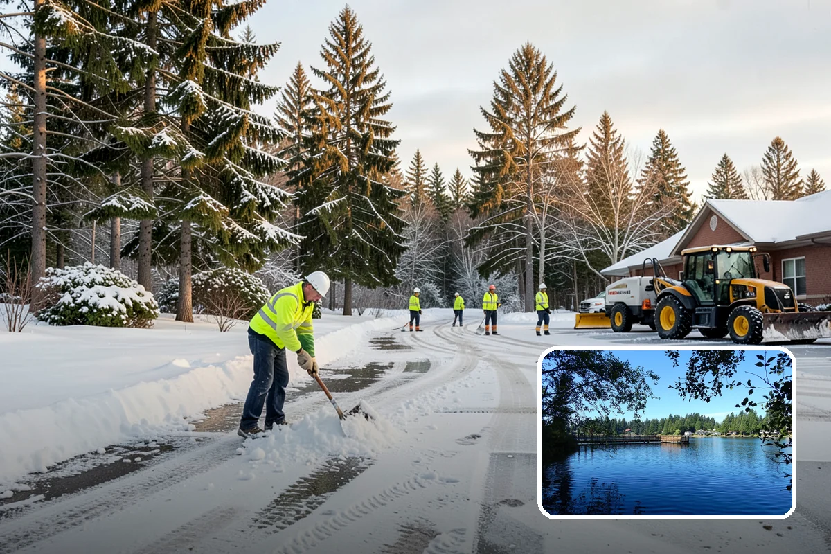 Snow Squall Response in Federal Way, King County, WA - Standby readiness during convergence-zone squall alerts specific to our region