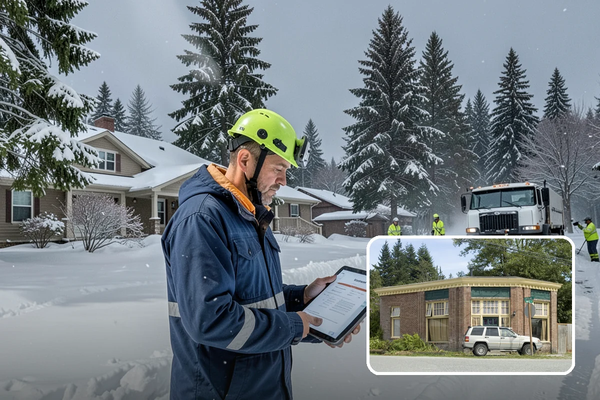 Snow Squall Response in Hamilton, Skagit County, WA - Standby readiness during convergence-zone squall alerts specific to our region