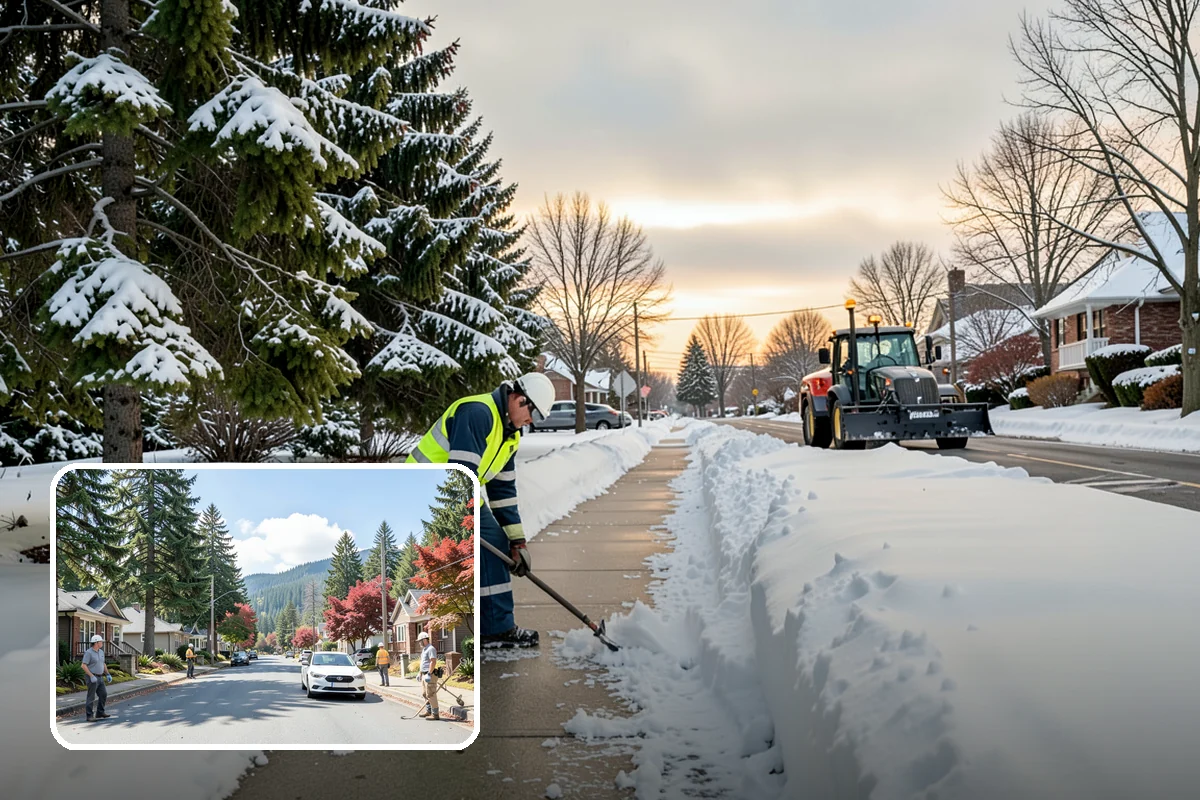Snow Squall Response in Hunts Point, King County, WA - Standby readiness during convergence-zone squall alerts specific to our region