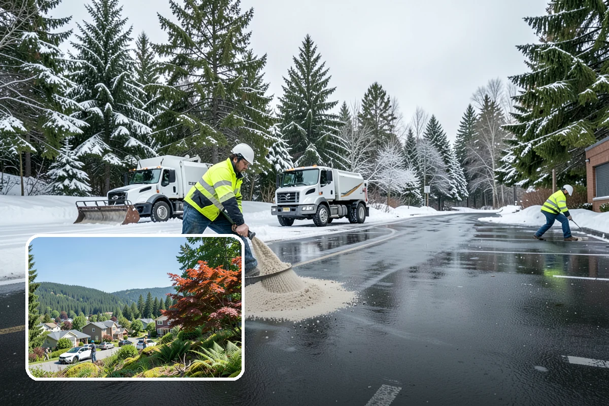 Snow Squall Response in Index, Snohomish County, WA - Standby readiness during convergence-zone squall alerts specific to our region