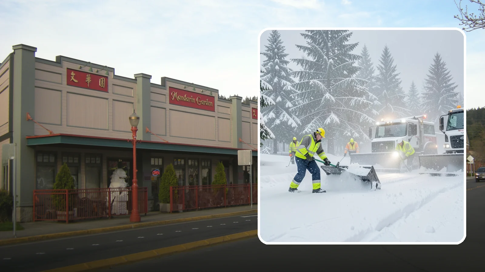 Snow Squall Response in Issaquah, King County, WA - We respond to sudden, intense snow squalls that drop visibility and dump quick accumulation across your property.