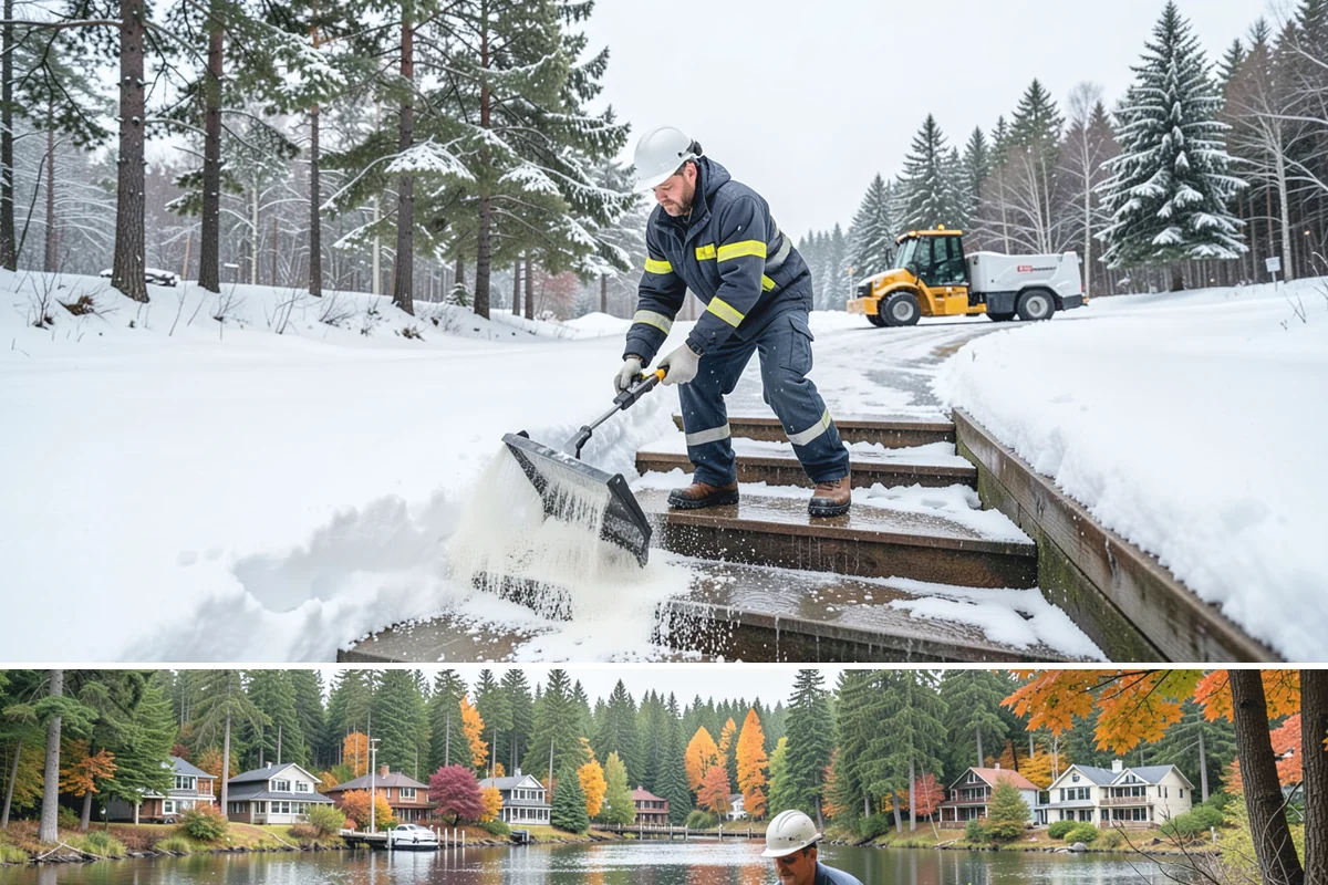 Snow Squall Response in La Conner, Skagit County, WA - Snow squall response is most active from December through February when unstable post-frontal air drives Puget Sound...
