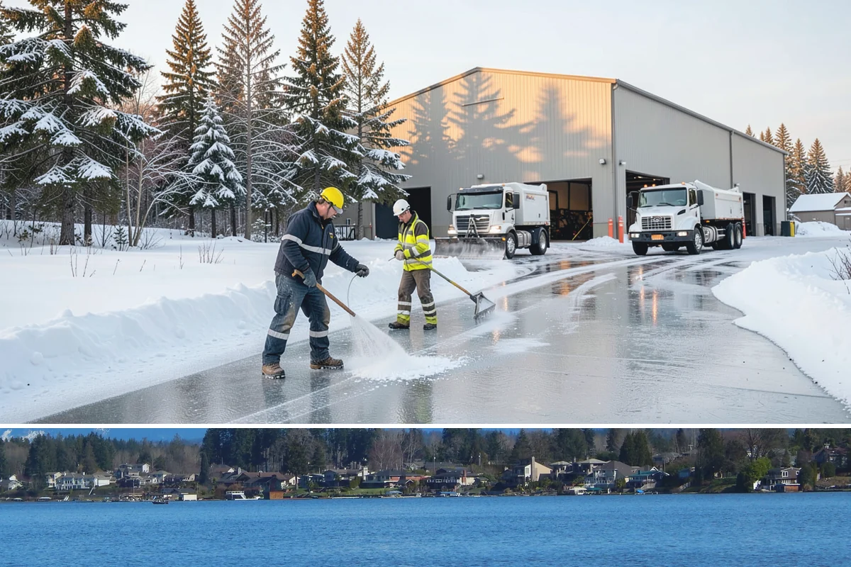 Snow Squall Response in Lake Stevens, Snohomish County, WA - Snow squall response is most active from December through February when unstable post-frontal air drives Puget Sound...