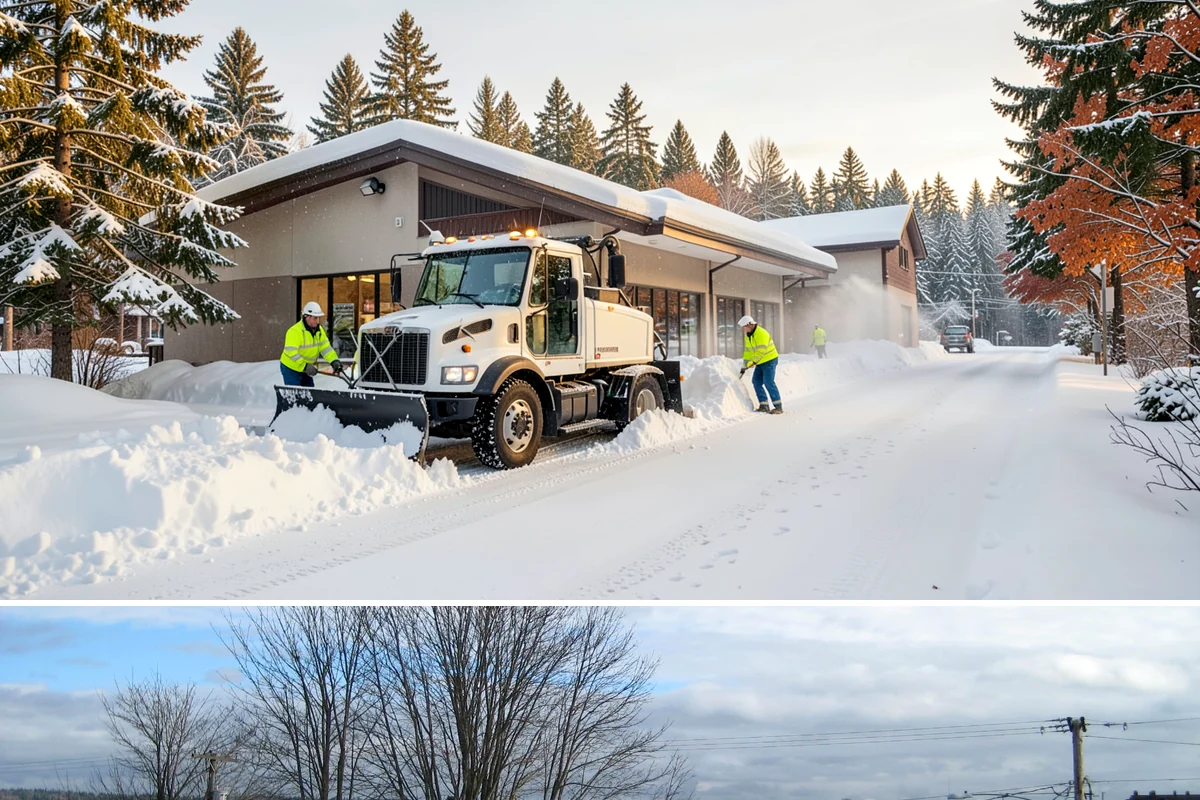Snow Squall Response in Langley, Island County, WA - Snow squall response is most active from December through February when unstable post-frontal air drives Puget Sound...