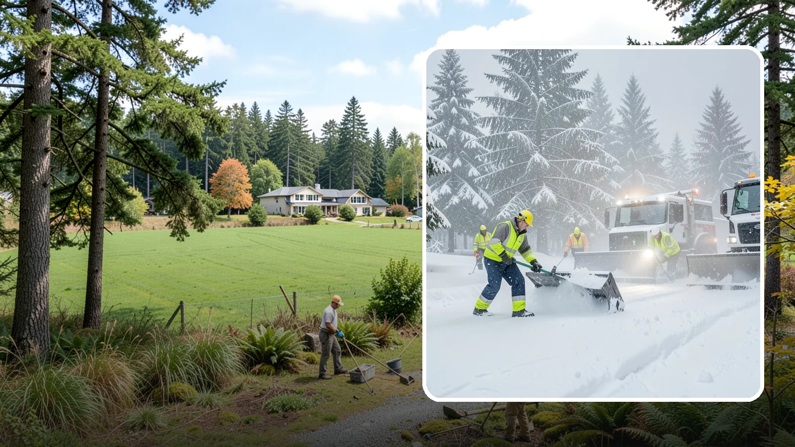 Snow Squall Response in Lyman, Skagit County, WA - We respond to sudden, intense snow squalls that drop visibility and dump quick accumulation across your property.