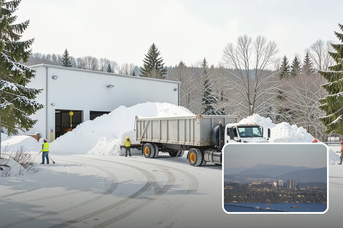Snow Squall Response in Medina, King County, WA - Standby readiness during convergence-zone squall alerts specific to our region