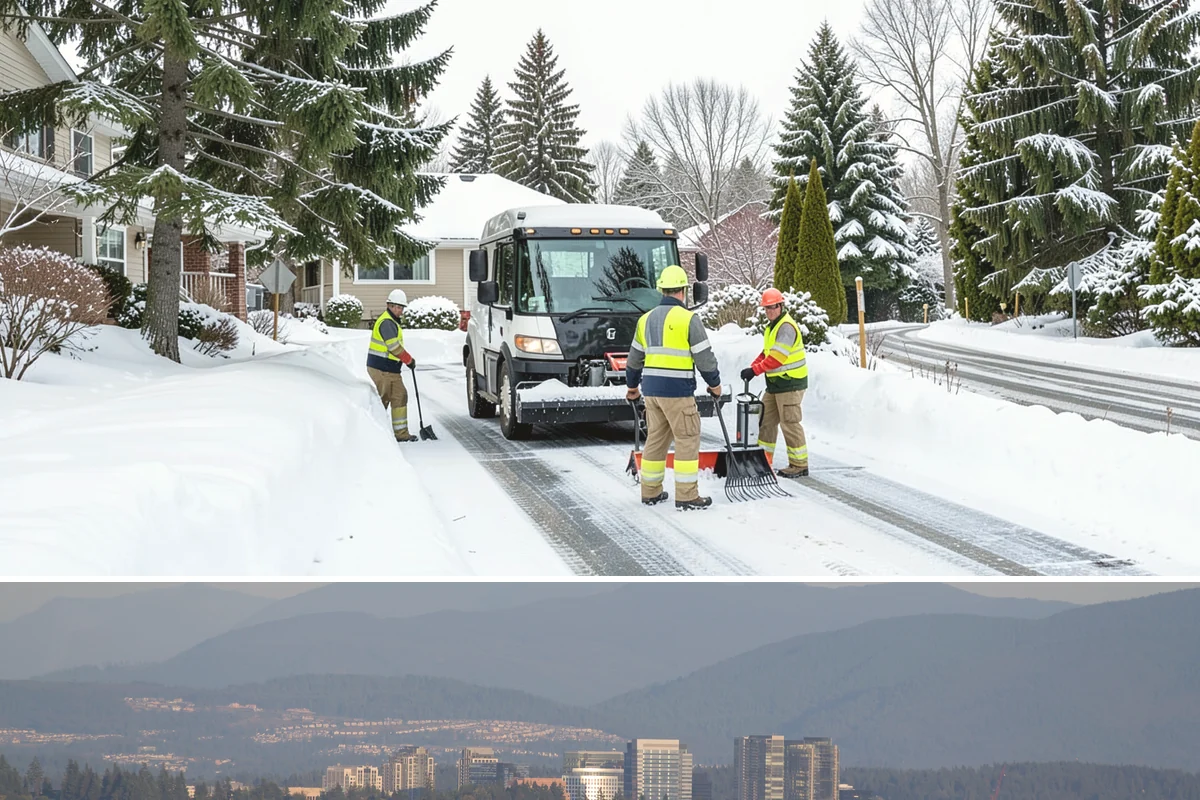 Snow Squall Response in Medina, King County, WA - Snow squall response is most active from December through February when unstable post-frontal air drives Puget Sound...