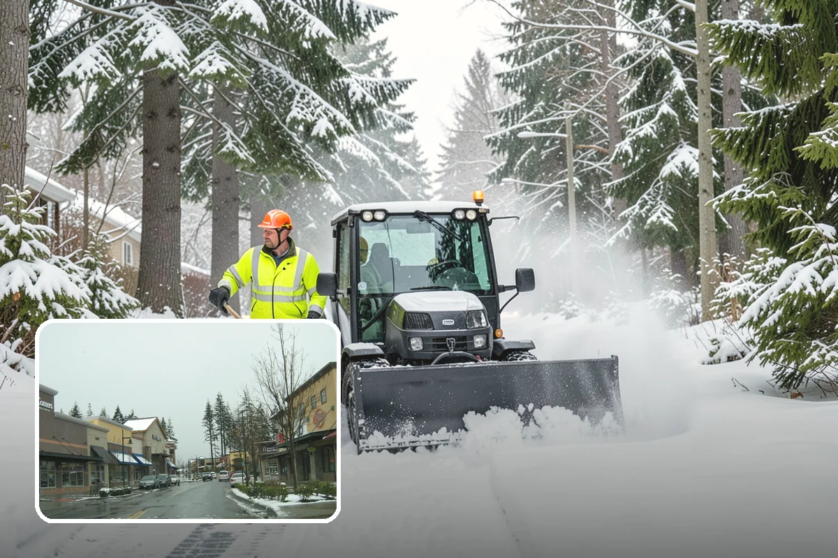 Snow Squall Response in Mill Creek, Snohomish County, WA - Standby readiness during convergence-zone squall alerts specific to our region