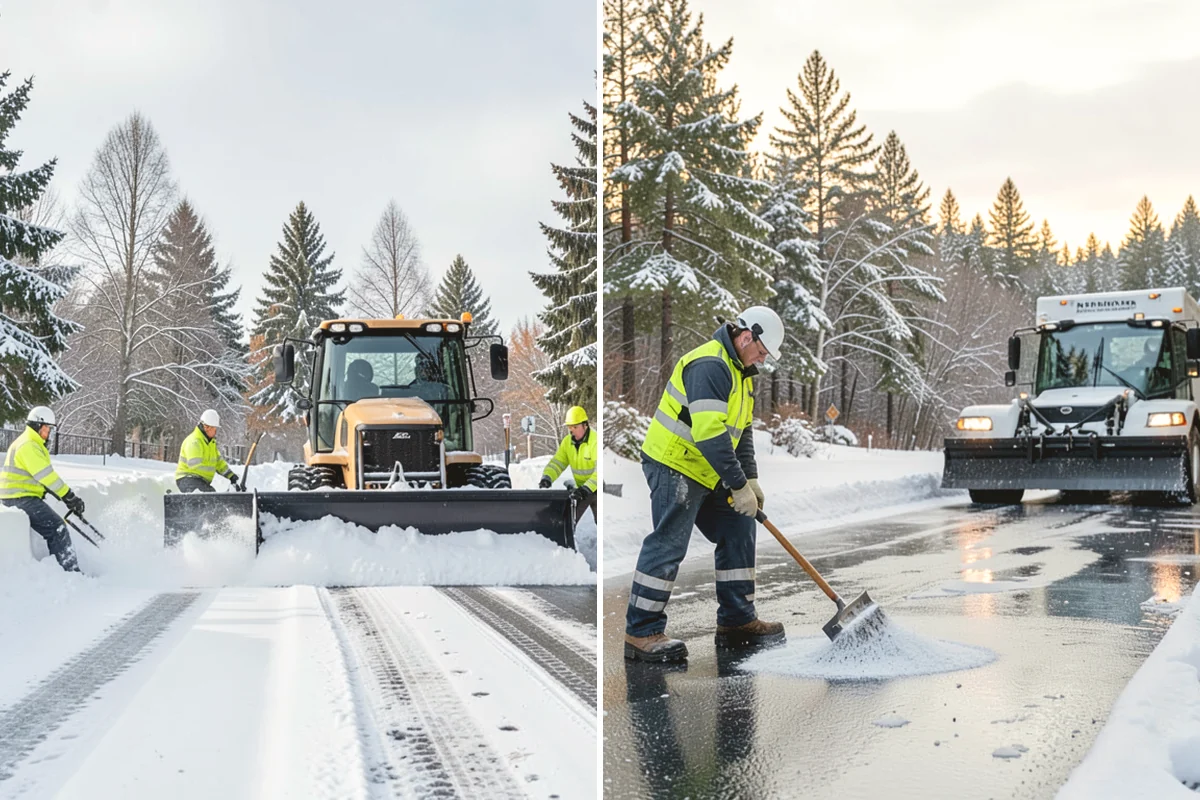 Snow Squall Response in Mill Creek, Snohomish County, WA - Watch convergence-zone and squall-line radar during unstable air masses