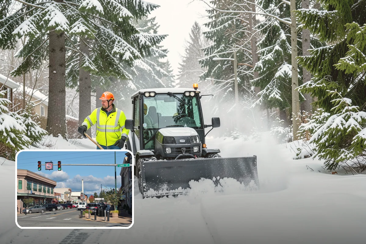 Snow Squall Response in Monroe, Snohomish County, WA - Standby readiness during convergence-zone squall alerts specific to our region