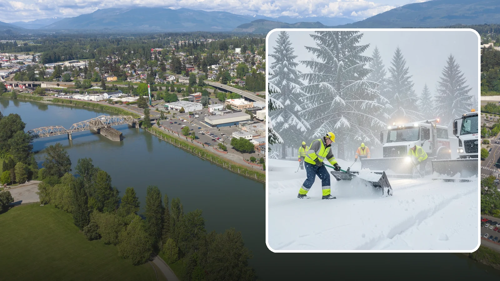 Snow Squall Response in Mount Vernon, Skagit County, WA - We respond to sudden, intense snow squalls that drop visibility and dump quick accumulation across your property.