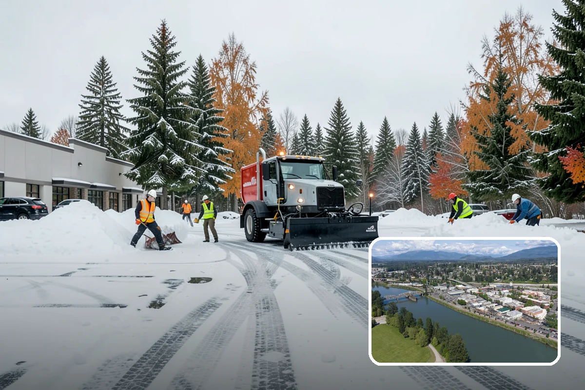 Snow Squall Response in Mount Vernon, Skagit County, WA - Standby readiness during convergence-zone squall alerts specific to our region