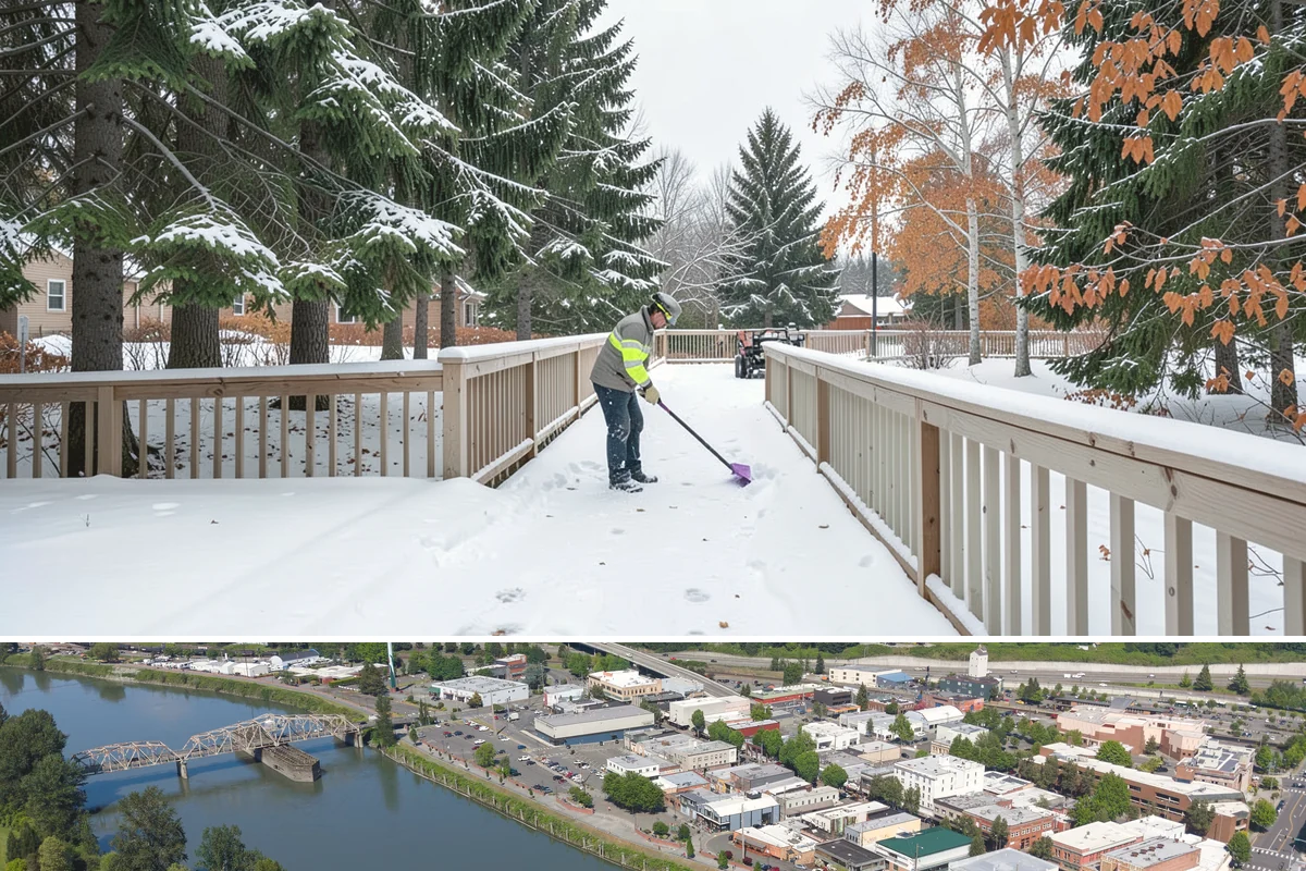 Snow Squall Response in Mount Vernon, Skagit County, WA - Snow squall response is most active from December through February when unstable post-frontal air drives Puget Sound...