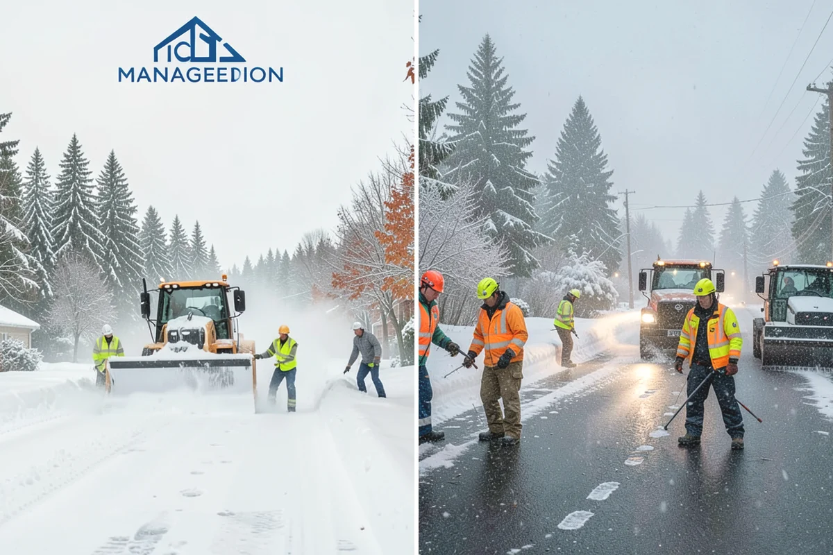 Snow Squall Response in Mountlake Terrace, Snohomish County, WA - Watch convergence-zone and squall-line radar during unstable air masses