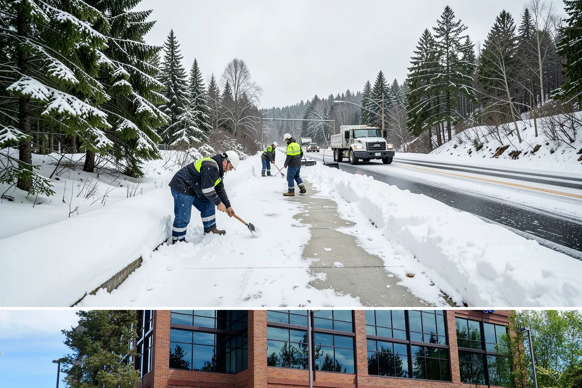 Snow Squall Response in Mountlake Terrace, Snohomish County, WA - Snow squall response is most active from December through February when unstable post-frontal air drives Puget Sound...