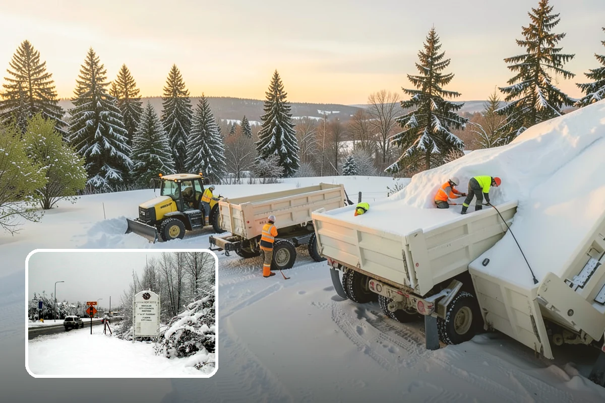 Snow Squall Response in Newcastle, King County, WA - Standby readiness during convergence-zone squall alerts specific to our region