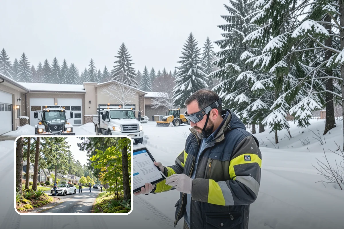 Snow Squall Response in Normandy Park, King County, WA - Standby readiness during convergence-zone squall alerts specific to our region