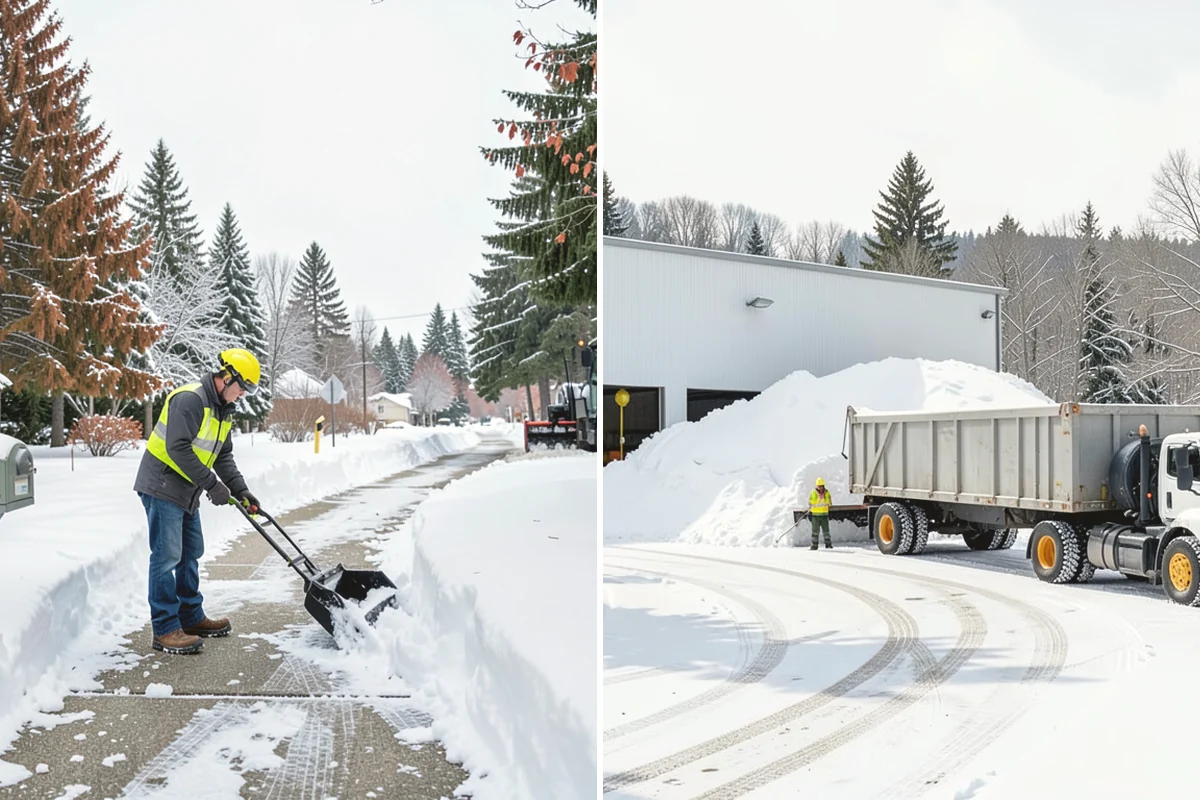 Snow Squall Response in North Bend, King County, WA - Watch convergence-zone and squall-line radar during unstable air masses