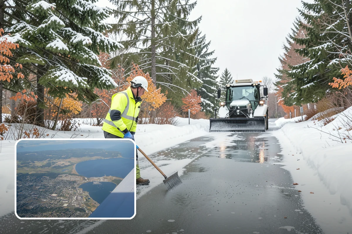 Snow Squall Response in Oak Harbor, Island County, WA - Standby readiness during convergence-zone squall alerts specific to our region