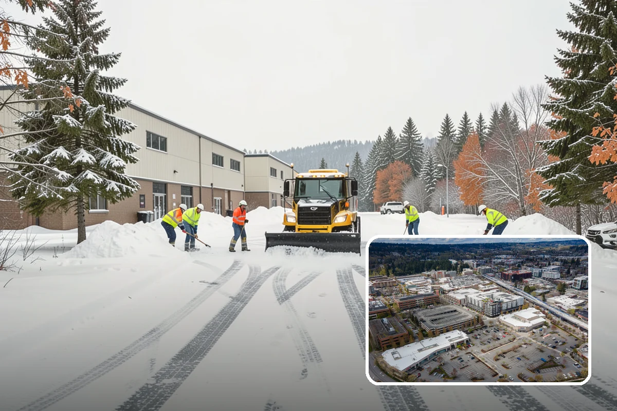Snow Squall Response in Redmond, King County, WA - Standby readiness during convergence-zone squall alerts specific to our region