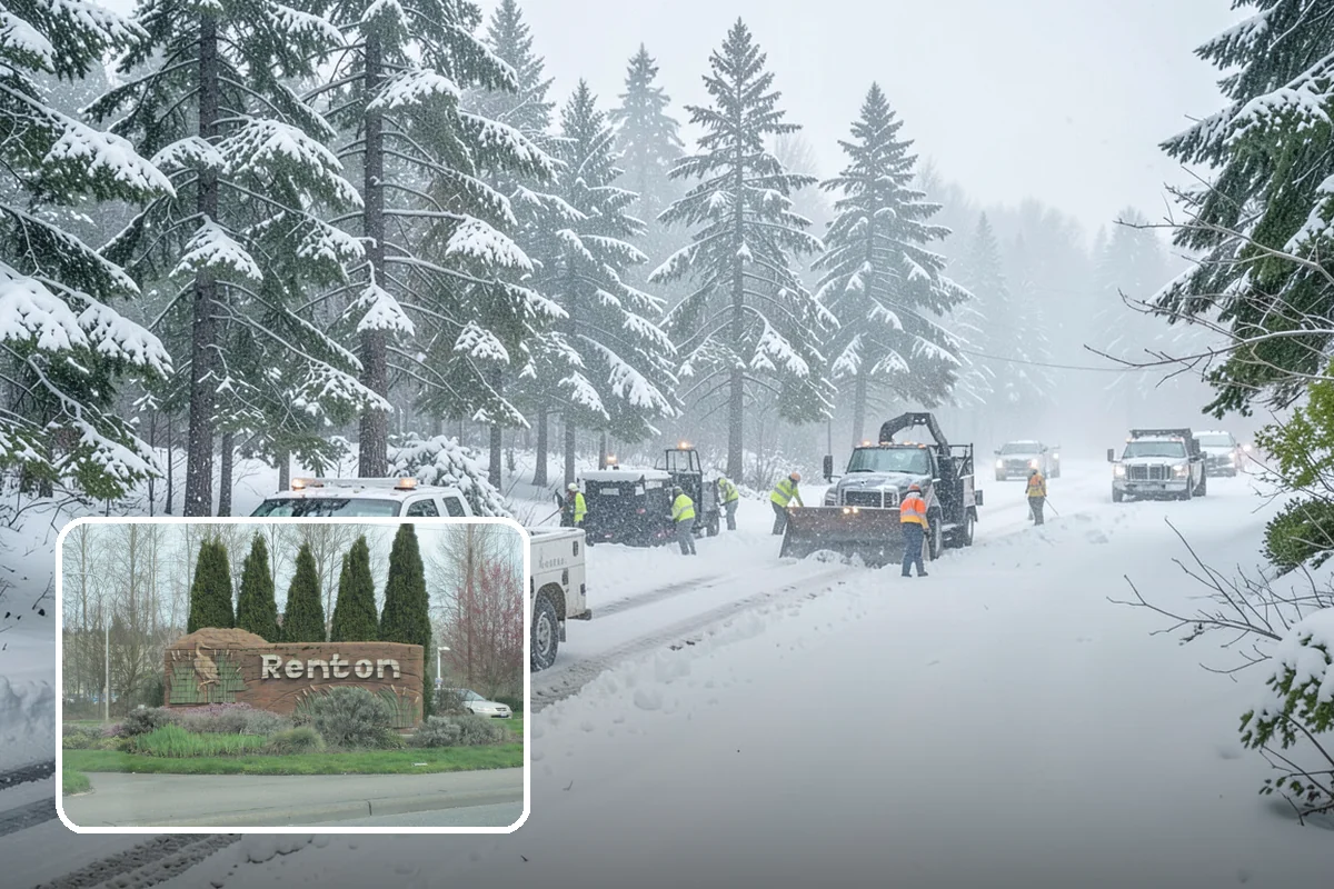 Snow Squall Response in Renton, King County, WA - Standby readiness during convergence-zone squall alerts specific to our region