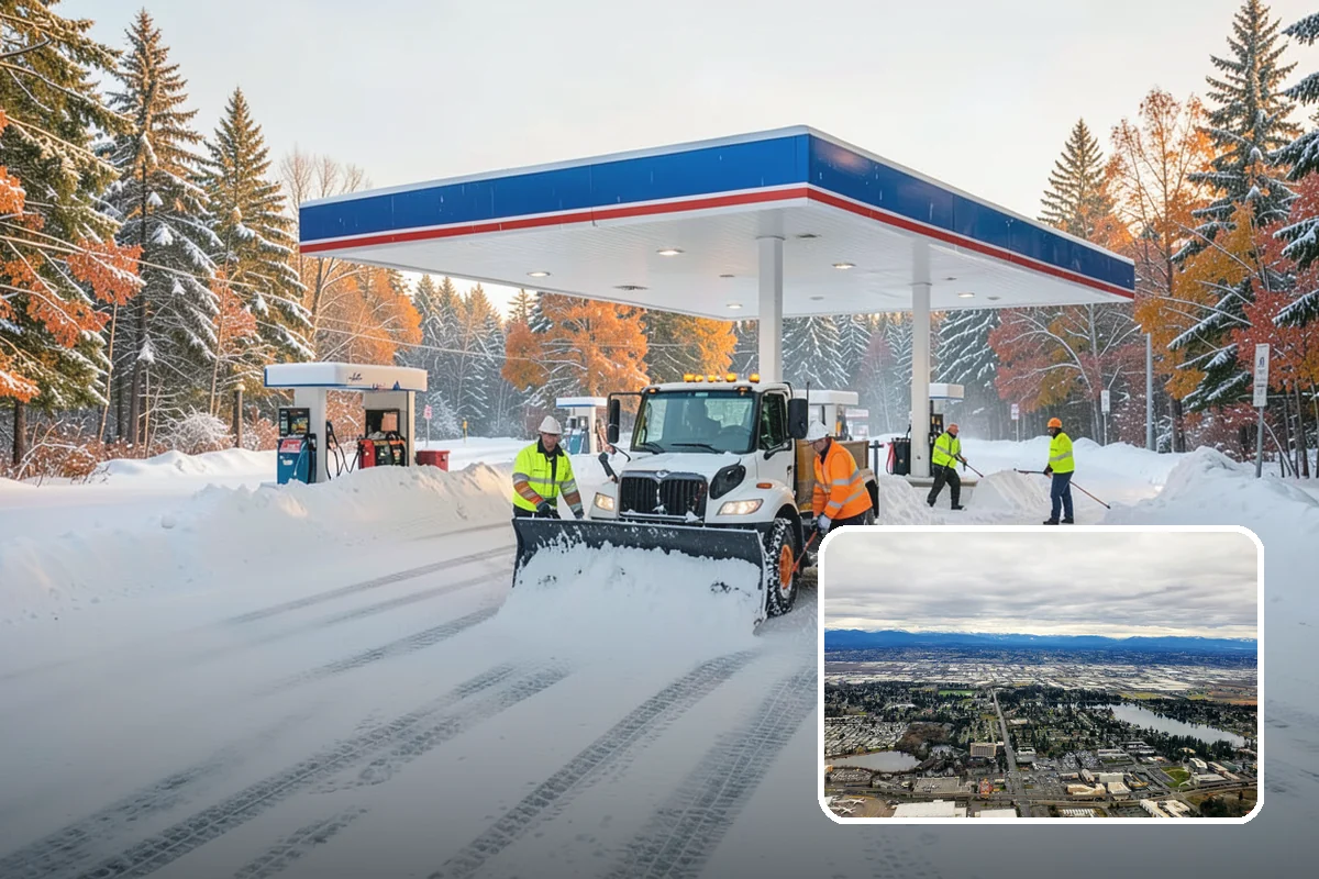 Snow Squall Response in SeaTac, King County, WA - Standby readiness during convergence-zone squall alerts specific to our region