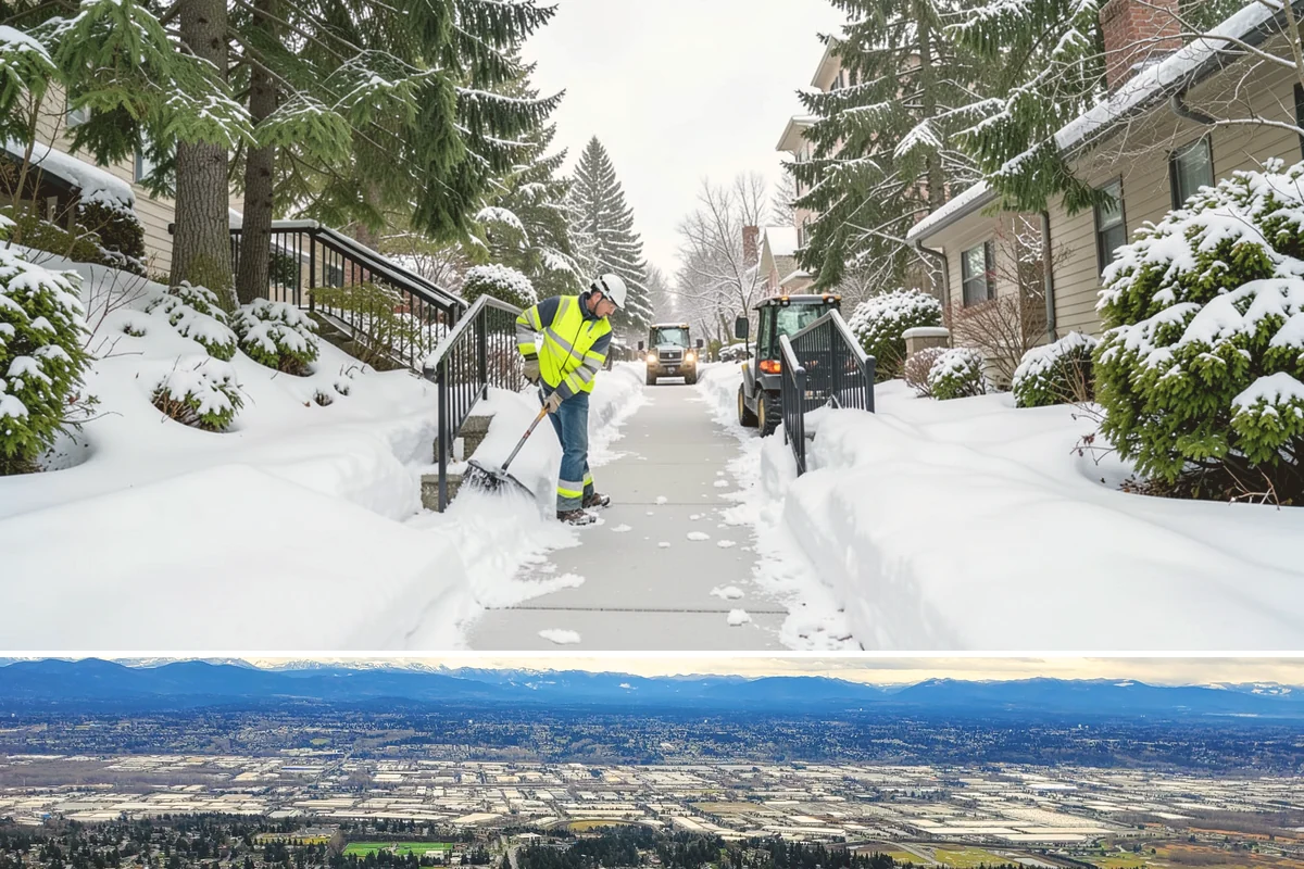 Snow Squall Response in SeaTac, King County, WA - Snow squall response is most active from December through February when unstable post-frontal air drives Puget Sound...