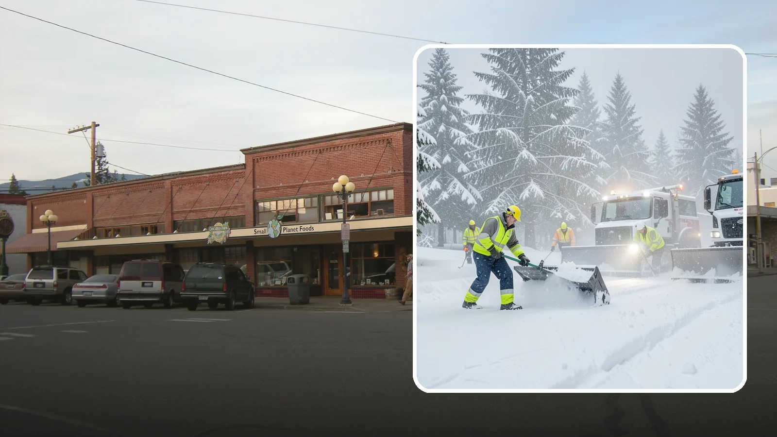 Snow Squall Response in Sedro-Woolley, Skagit County, WA - We respond to sudden, intense snow squalls that drop visibility and dump quick accumulation across your property.