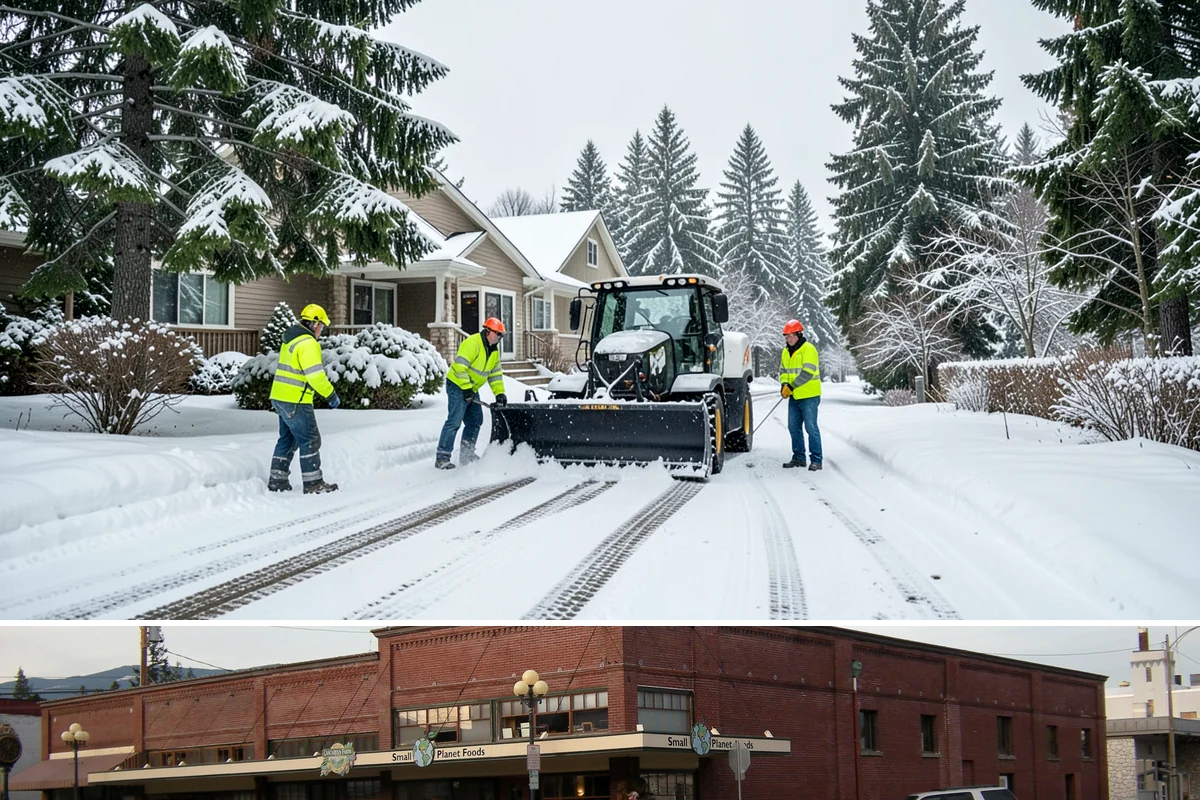 Snow Squall Response in Sedro-Woolley, Skagit County, WA - Snow squall response is most active from December through February when unstable post-frontal air drives Puget Sound...