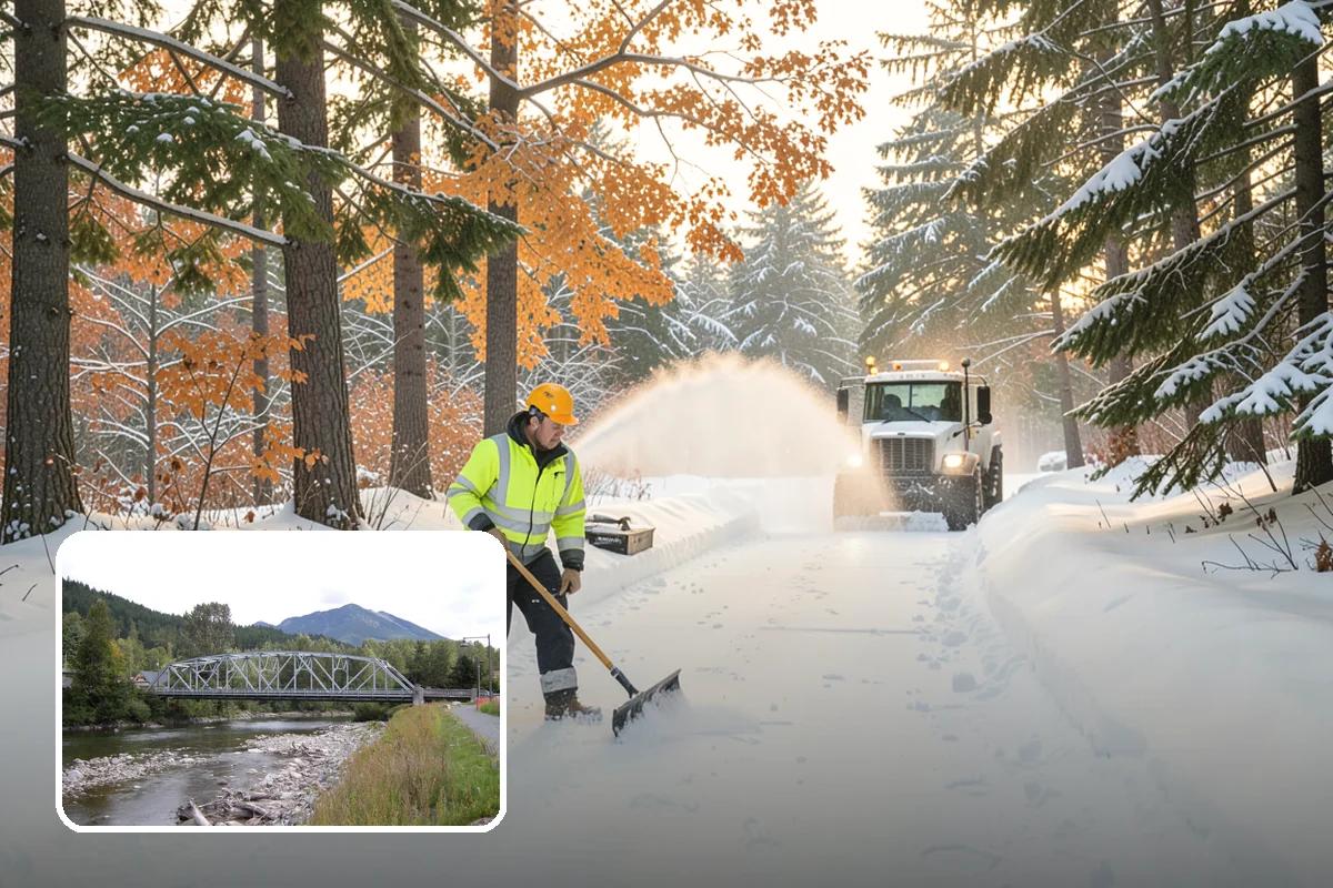 Snow Squall Response in Skykomish, King County, WA - Standby readiness during convergence-zone squall alerts specific to our region