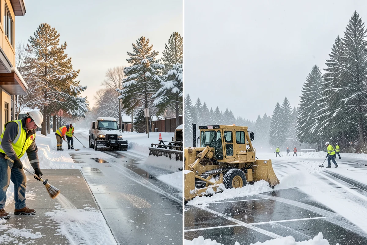 Snow Squall Response in Snoqualmie, King County, WA - Watch convergence-zone and squall-line radar during unstable air masses