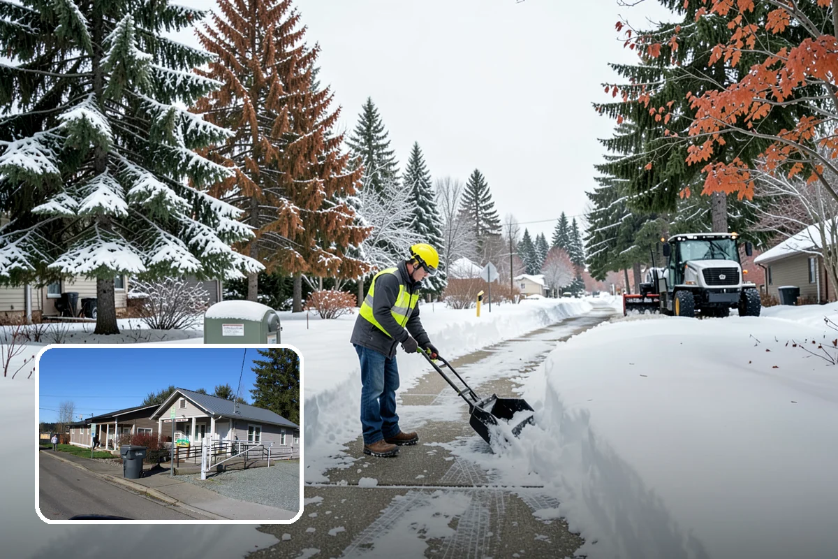 Snow Squall Response in South Prairie, Pierce County, WA - Standby readiness during convergence-zone squall alerts specific to our region